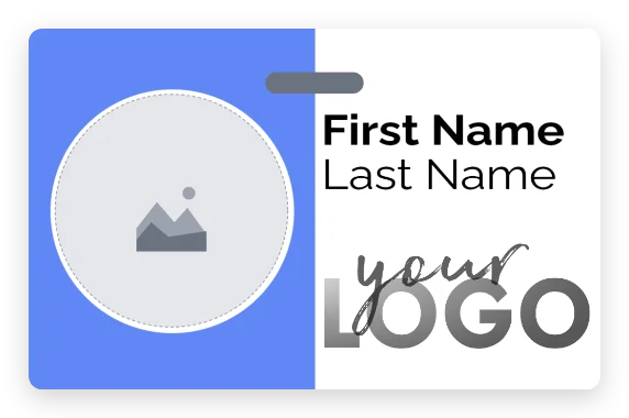 Simple blue Slot Horizontal template preview
