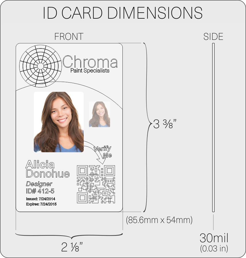 ID Card Layout And Artwork Guidelines InstantCard