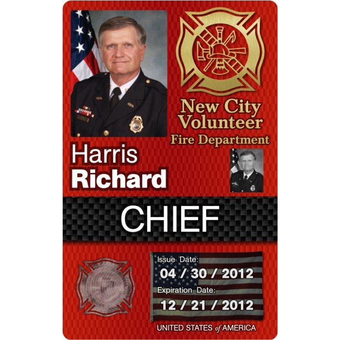 badges for fire / police