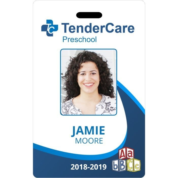 TenderCare Preschool ID card