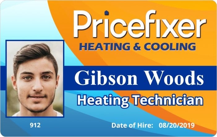 Price Fixer Heating & Cooling Technician ID