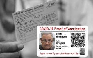 Covid Vaccine card