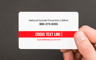 Suicide Prevention on Student ID Cards