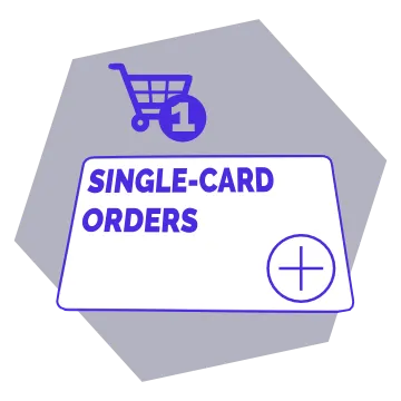Single ID card orders