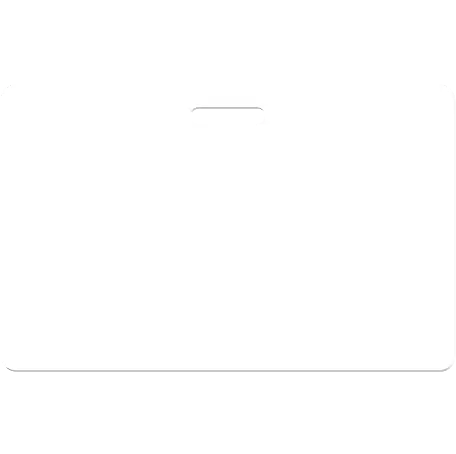 landscape slot punch ID card Canva