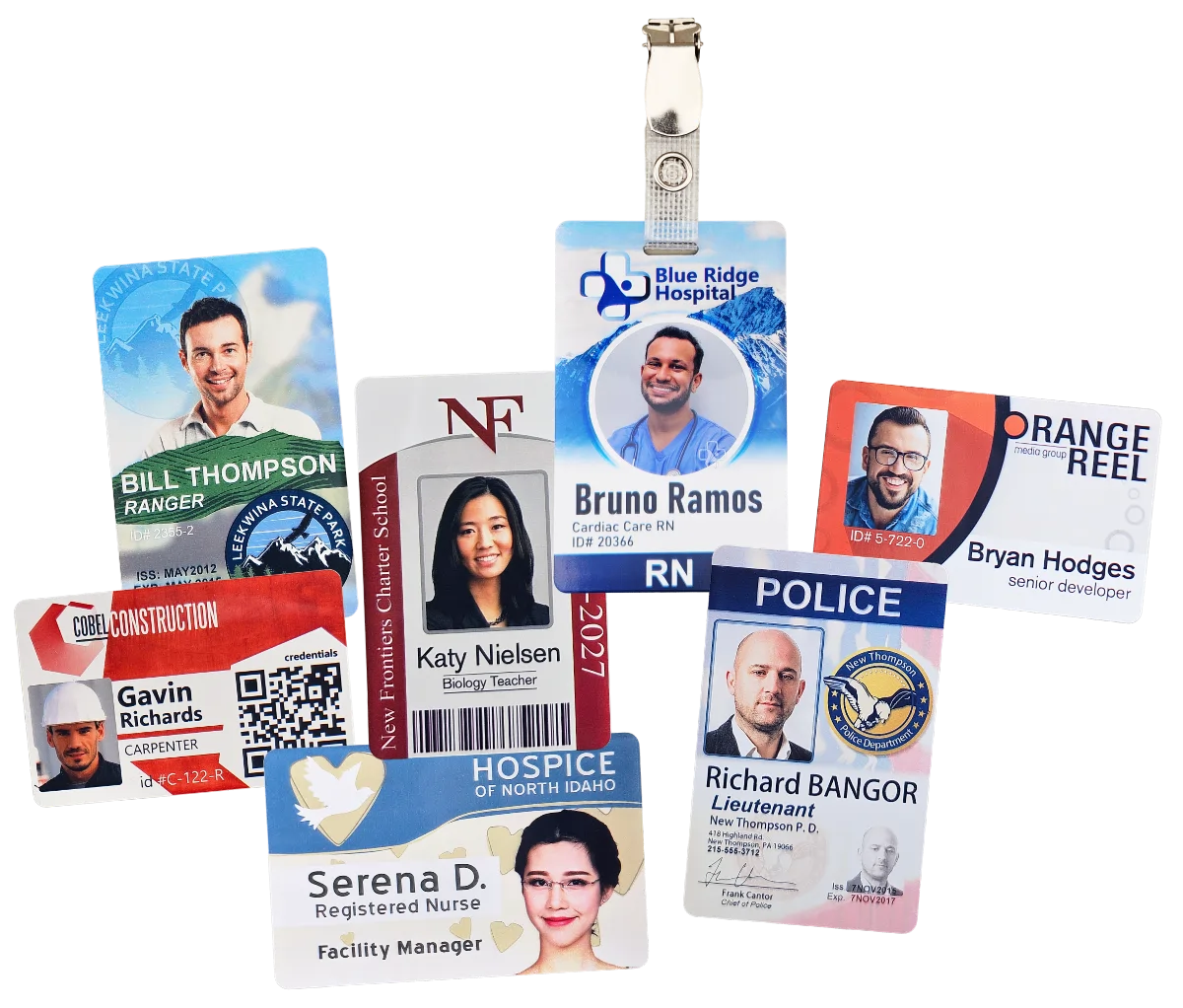 ID Card Printing Examples